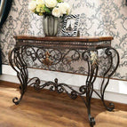 console table-brown