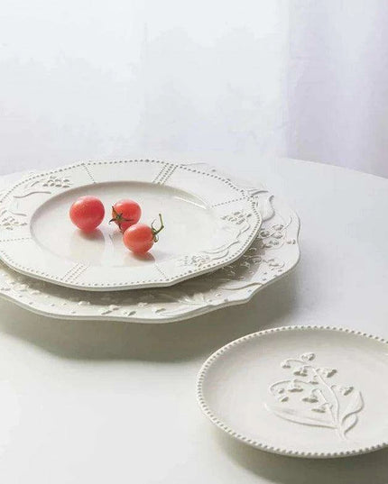 Lily Valley Luxe Porcelain Dining Plate Set