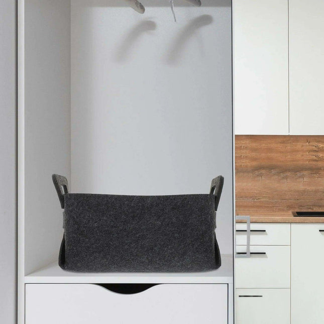 Versatile Foldable Polyester Laundry Basket - Organize Clothes and Toys with Ease