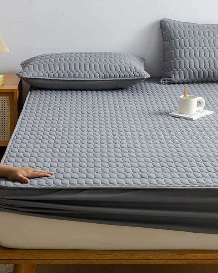 Premium Thick Fitted Sheet - Versatile Sizes for Twin, Full, Queen, King Mattresses in Elegant Solid Colors