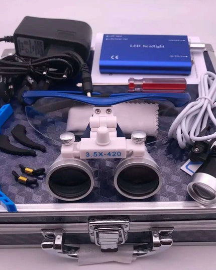 LED Dental Loupes: Adjustable Magnification with Comfortable Working Distance