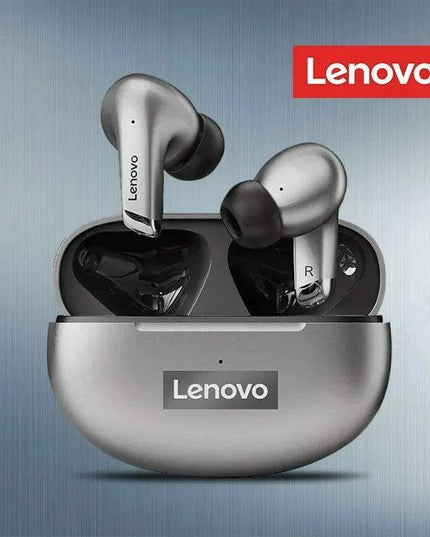 Lenovo LP5 True Wireless Earbuds - Superior Sound Quality, Sweat-Resistant, Active Noise-Cancellation