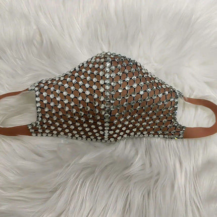 Radiant Rhinestone Evening Mask: Your Ultimate Glamour Accessory