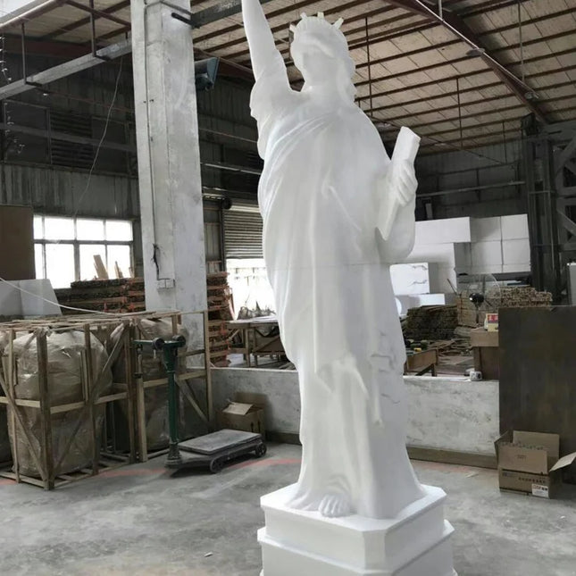 Large Fiberglass Liberty Statue Garden Sculpture — Custom, Weather-Resistant, Outdoor