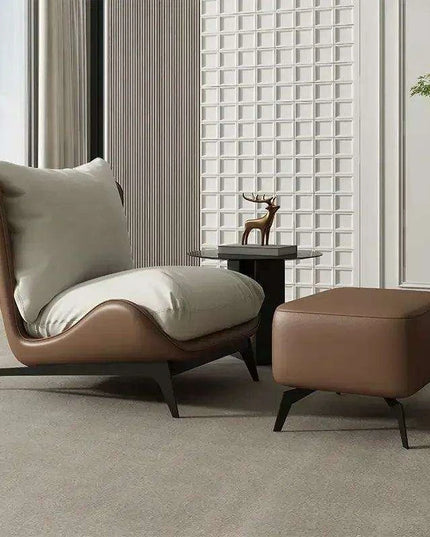 Nordic Minimalist Single Sofa Chair - A Fusion of Comfort and Style