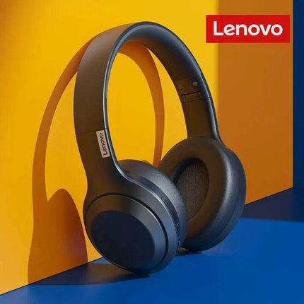Lenovo TH10 Wireless ANC Stereo Headphones with Powerful Bass and Sweat-Resistant Design