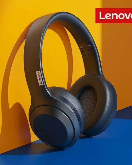Lenovo TH10 Wireless ANC Stereo Headphones with Powerful Bass and Sweat-Resistant Design