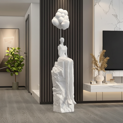 Home Decor Figurines Abstract Statues Art Ornaments Living Room Large