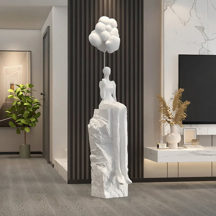 Home Decor Figurines Abstract Statues Art Ornaments Living Room Large