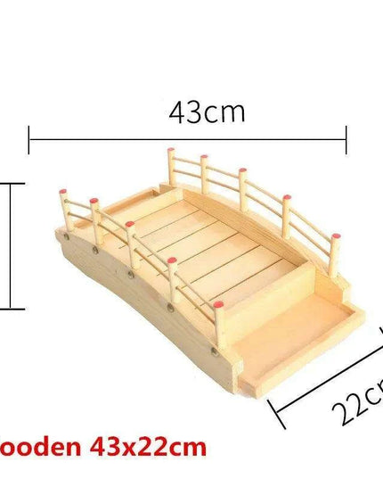 Elegant Dragon Boat Sushi Platter for Sashimi Lovers