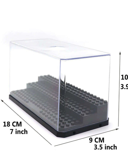 Premium Acrylic Display Case for Model Cars and Building Block Collections