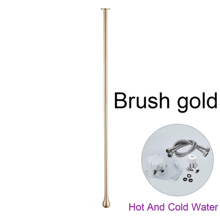 BAKALA Solid Brass Ceiling Bathroom Faucet with Sensor & Custom Size