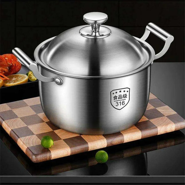 Large Capacity Heavy-Duty 316 Stainless Steel Congee Cooker - Elevate Your Culinary Skills