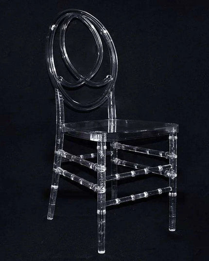 Elegant 50-Piece Clear Acrylic Chiavari Chairs for Sophisticated Celebrations