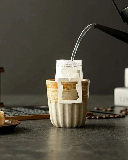 Artisan Japanese Stoneware Gradient Mugs - Ideal for Coffee and Tea Lovers