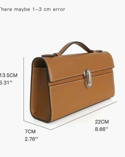 Luxe Genuine Leather Women's Satchel Handbag