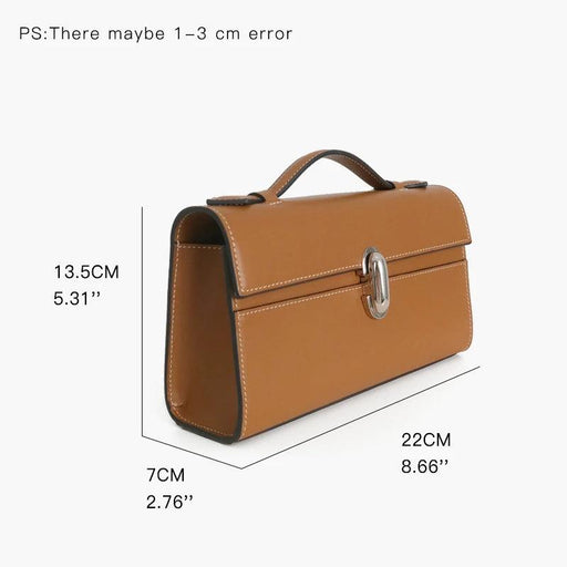 Luxe Genuine Leather Women's Satchel Handbag
