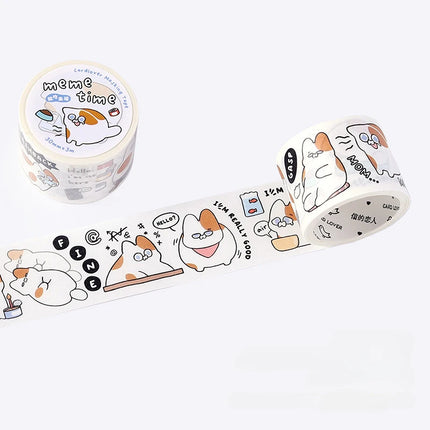 Cute Animal Washi Tape | 30mm x 3m Decorative Roll