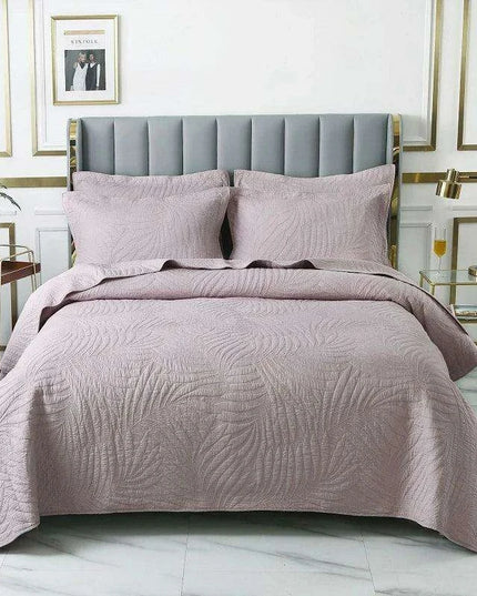 Elegant Green Bubble Kiss 3-Piece Quilt Set for King, Queen & Double Beds