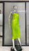 Fluorescent Green Sequins Triangle Bodycon Evening Gown