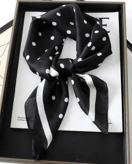 Chic Toddler Elegance: Luxurious 70x70cm Silk Scarf for Ages 6 Months to 4 Years