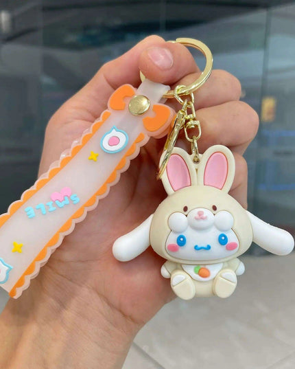 Cinnamoroll Character Keychain - Whimsical Bag and Key Charm for a Playful Touch