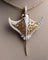 Creative Two-Color Devilfish Pendant Necklace Made of Copper. Batfish Necklace Suitable for Daily Casual and Ocean Style Outfits creative-two-color-devilfish-pendant-necklace-made-of-copper-batfish-necklace-suitable-for-daily-casual-and-ocean-style-outfits