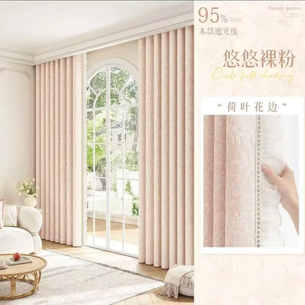 Double-Sided Blackout Curtains – Soundproof & Washable