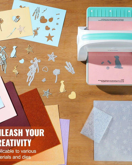 CraftMaster 6/9in Manual Die Cutting & Embossing Kit for Ultimate DIY Creations