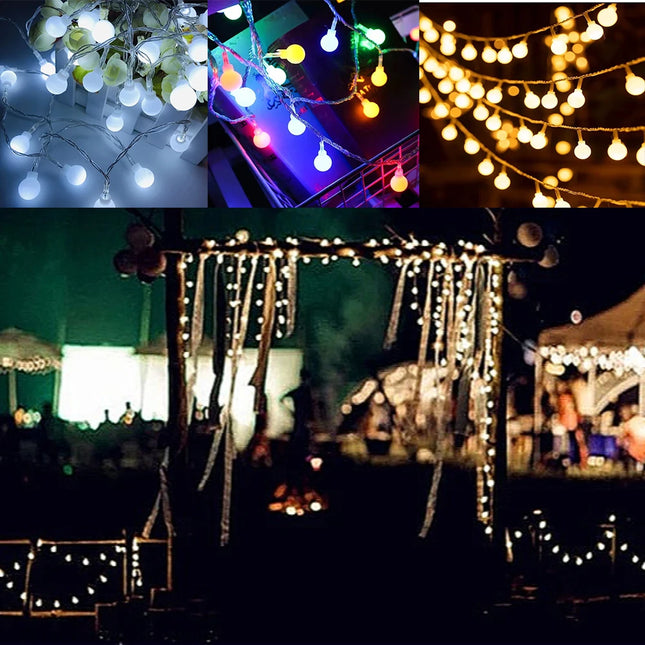 COCUCIOC 10M USB/Battery Fairy Lights - Outdoor Garden & Wedding Decor