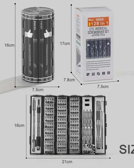 Ultimate 128-Piece Precision Screwdriver Kit for Electronics and Gadgets