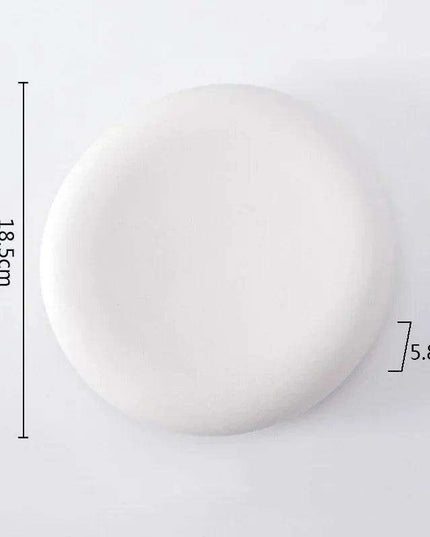 Elegant Multi-Purpose Ceramic Plates for Steak, Sushi, Desserts, and Snacks