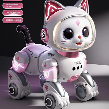 Remote Control Walking Robot Cat Toy with Meowing Sounds