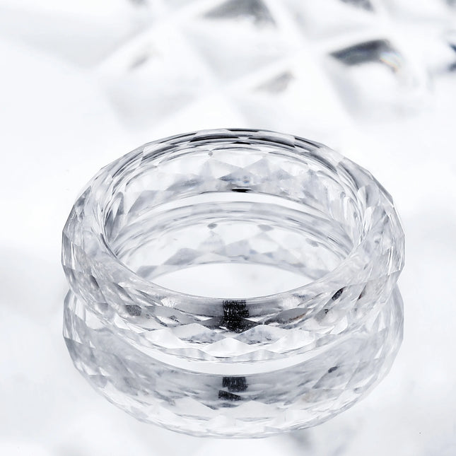 Eme Jewe Lab Grown White Sapphire Ring - Durable & Elegant Design