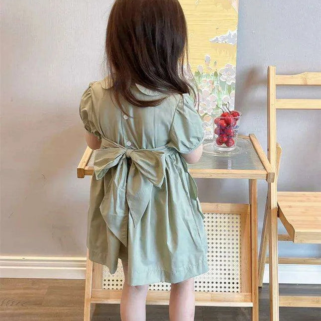 Elegant Spanish Lolita Toddler Dress - Ideal for Birthdays and Eid Celebrations