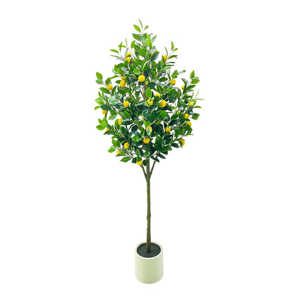 150cm 180cm Fake Plant Artificial Lemon Tree Realistic Lemon and Leave
