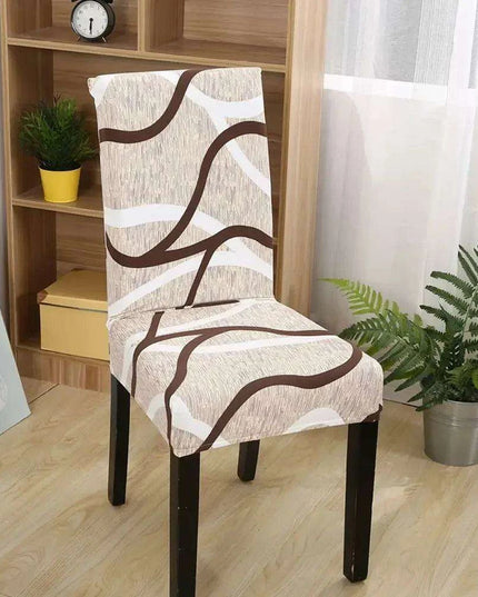 Chic Floral Stretch Chair Covers for Elegant Events