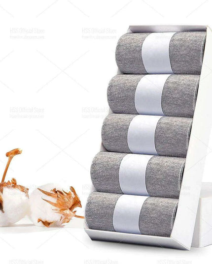 Chic Men's Cotton Dress Socks for Every Occasion
