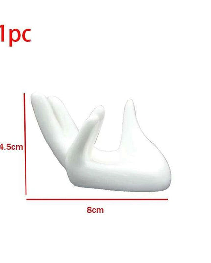 Charming Hand-Crafted Ceramic Egg Holder for Elegant Breakfasts