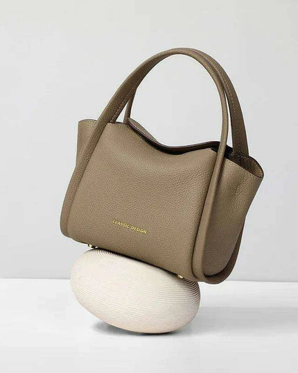 Chic Premium Leather Women's Tote - Where Elegance Meets Everyday Functionality
