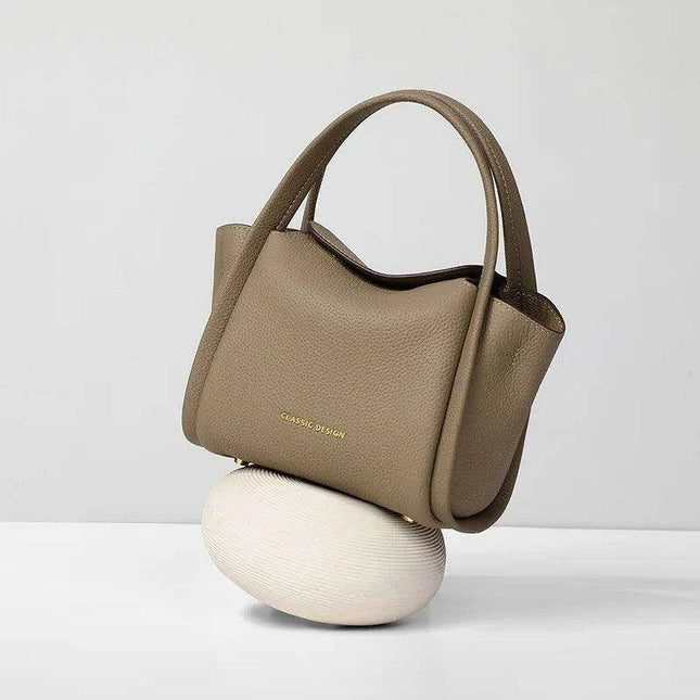 Chic Premium Leather Women's Tote - Where Elegance Meets Everyday Functionality