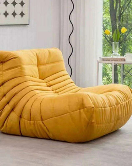 Caterpillar Contemporary Comfort Lounge Chair - Chic Relaxation Sofa