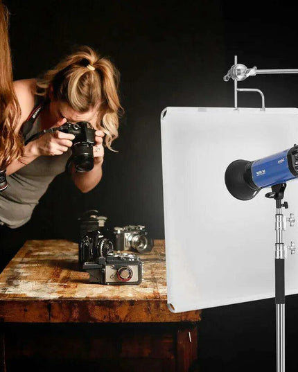 Selens Professional Adjustable C-Stand for Photographers and Videographers - Heavy Duty Aluminum Tripod Support