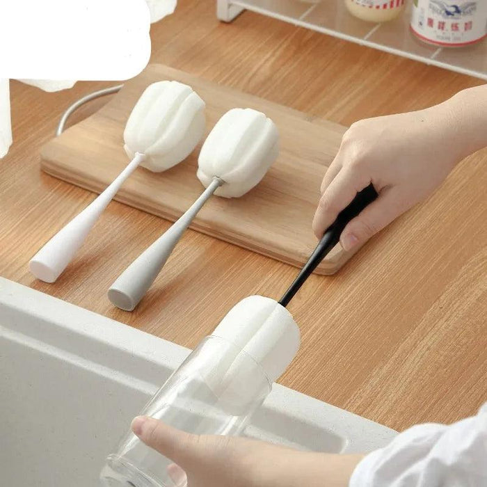 Innovative Vertical Cleaning Brush for Effortless Cup and Bottle Care