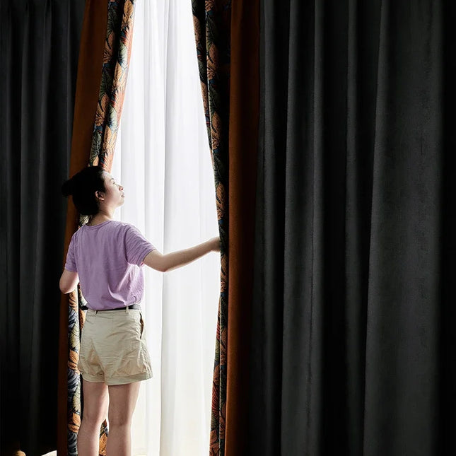 Nordic Blackout Curtains – Luxury High-Shading Panels