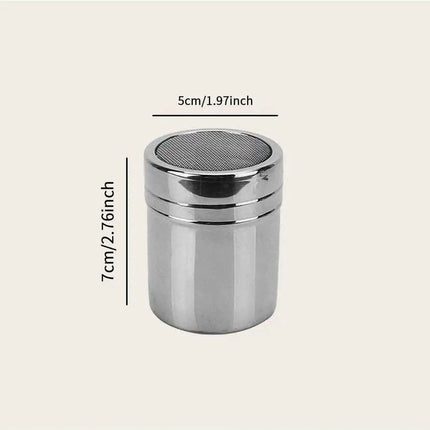 Stylish Stainless Steel Spice Dispenser for Gourmet Chefs