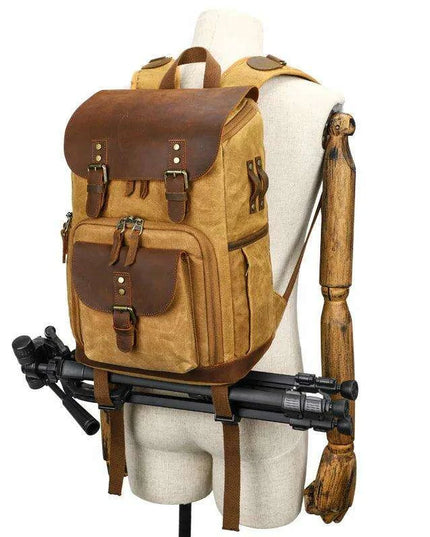 Ultimate Versatile DSLR Camera Backpack - Waterproof & Spacious for Canon Nikon Laptops Up to 15.4 Inches