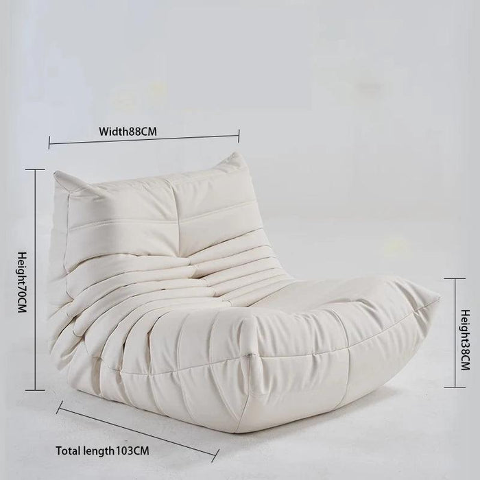 Caterpillar Luxe Cozy Retreat Sofa: Your Perfect Single Seater