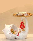 Fortune cat white
