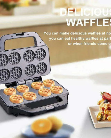 Compact Electric Waffle Maker for Quick and Tasty Treats